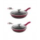 Royalty Line RL-BS1010M TD28 Red & Black Тенджера