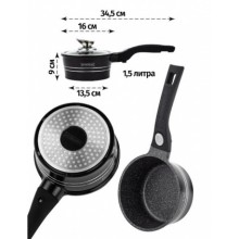 Royalty Line RL-ES1014M K16 Black Касерола