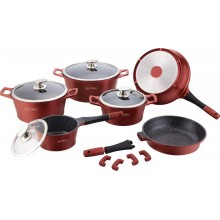 Royalty Line RL-ES1014M Burgundy Комплект съдове Royalty Line RL-ES1014M Burgundy Комплект съдове