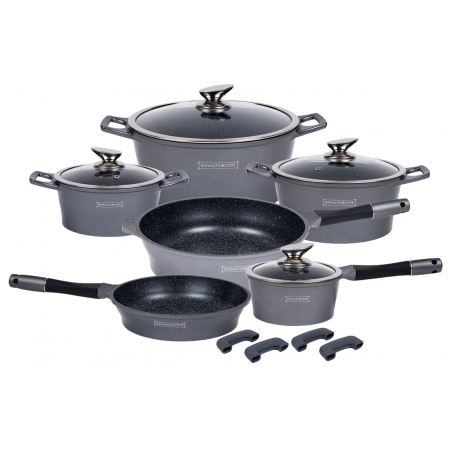 Royalty Line RL-ES1014M Silver Комплект съдове