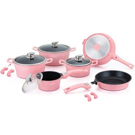 Royalty Line RL-ES2014M Pink Комплект съдове