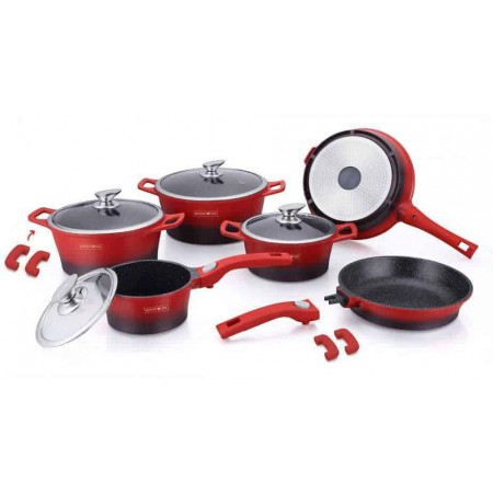 Royalty Line RL-ES2014M K16 Red / Black Касерола
