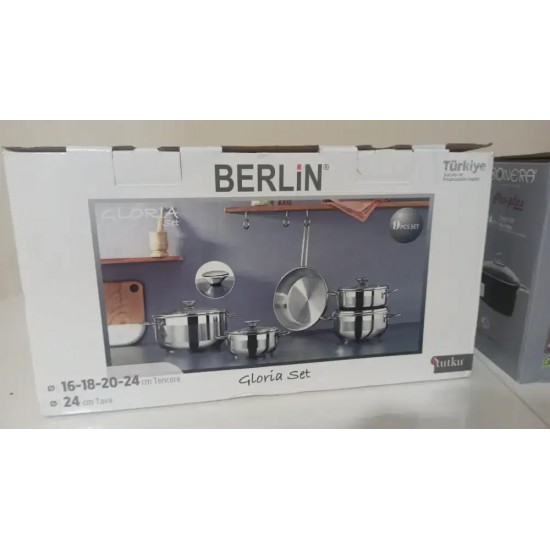 Tutku Berlin Gloria Set 7ps. Комплект съдове