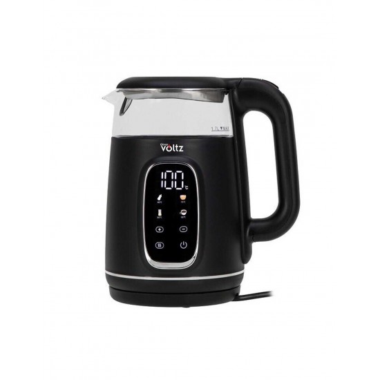 Електрически кани - Oliver Voltz OV51230AF Black Chrome Електрическа кана
