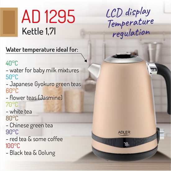 Adler AD 1295 Gold Електрическа кана