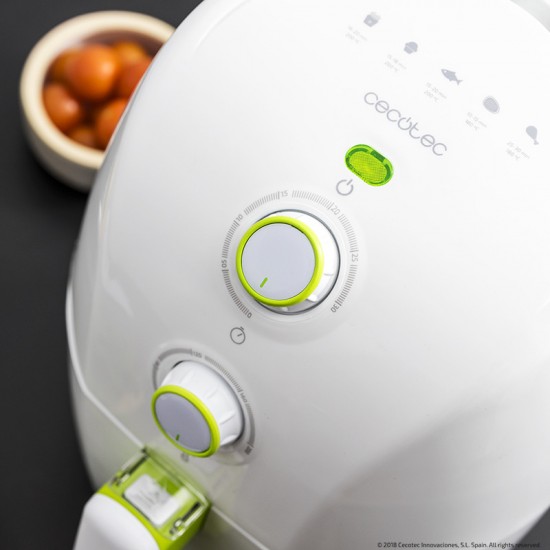 Cecotec 03051 Cecofry Compact Rapid White Фритюрник с горещ въздух