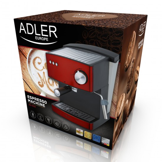 Adler AD 4404 Red Кафемашина