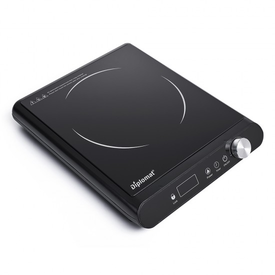 Diplomat DGC B1822K Black Керамичен котлон