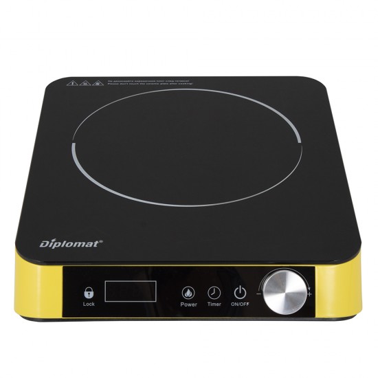 Diplomat DGC A1813K Yellow Керамичен котлон