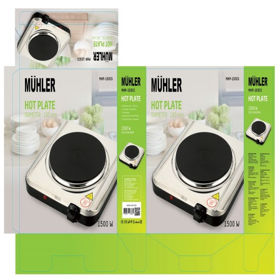 Muhler MHP-153CS Електрически котлон