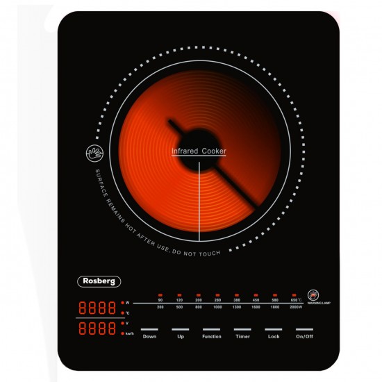 Rosberg R51445G Електрически котлон