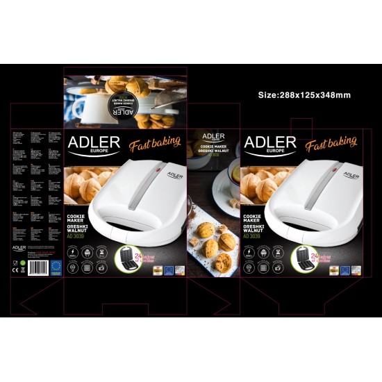 Adler AD 3039 White Уред за орехчета