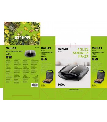 Muhler MHT-1444G Тостер