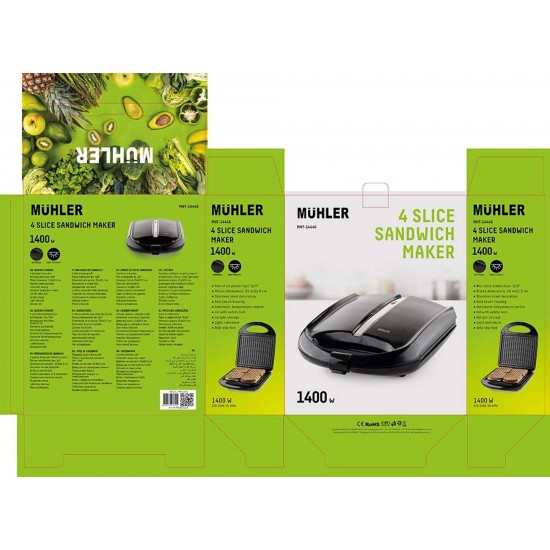 Muhler MHT-1444G Тостер
