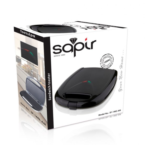 Sapir SP 1442 AMM Black Тостер
