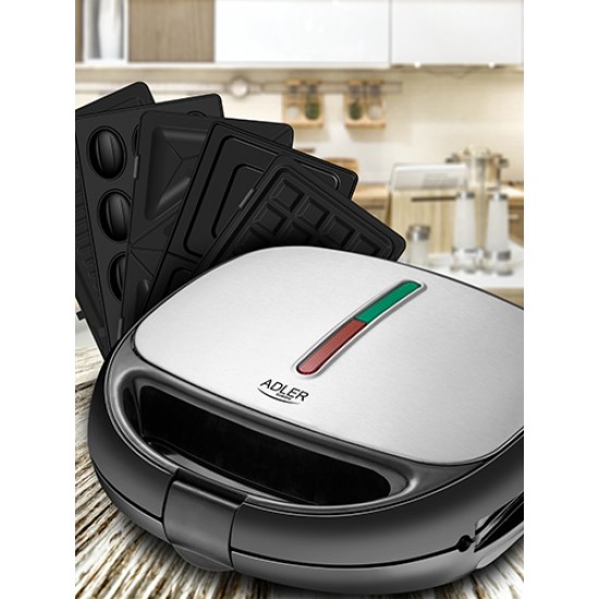 Adler AD 3040 Тостер за сандвичи 5 в 1