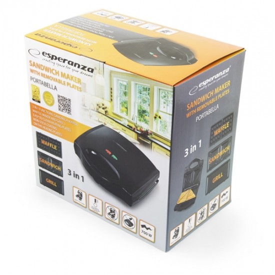 Esperanza EKT006K Portabella 3 в 1 Black