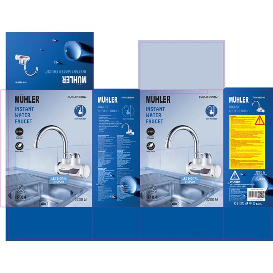 Muhler FWH-R3050W Проточен бойлер