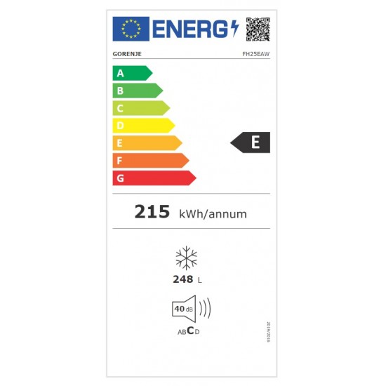Gorenje FH25EAW Фризер ракла