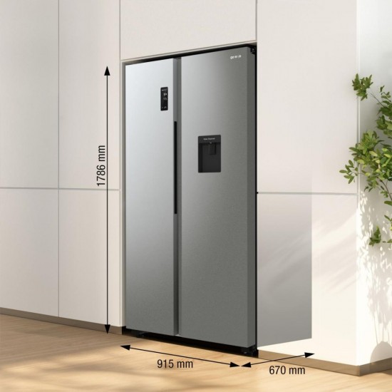 Gorenje NRR9185EAXLWD Side by Side Хладилник