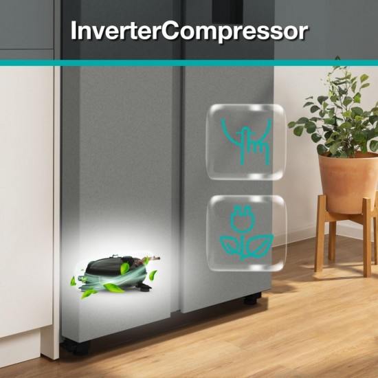 Gorenje NRR9185EAXLWD Side by Side Хладилник