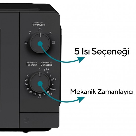 Kumtel HMIN-06 Grey Микровълнова фурна