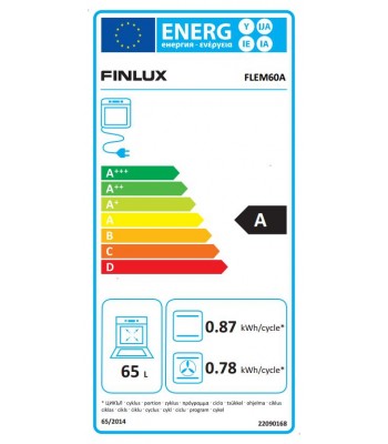Finlux FLEM 60A Готварска печка
