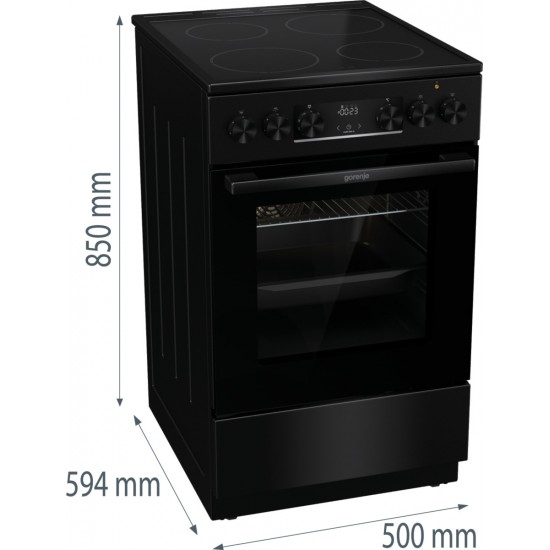 Gorenje GEC5C40BG Готварска печка