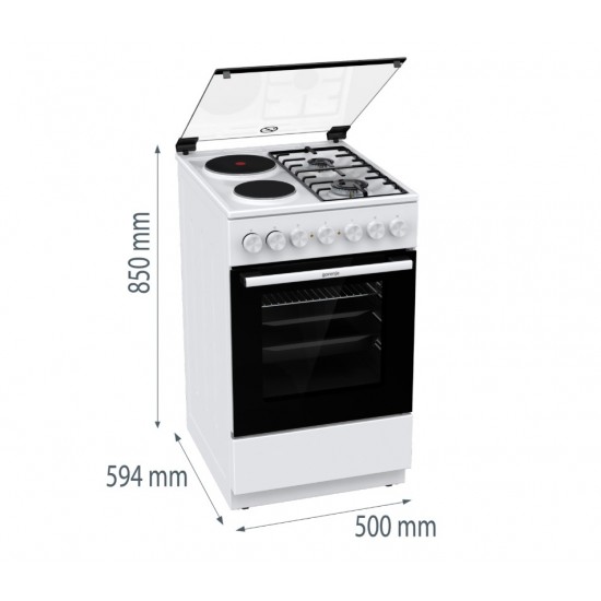 Gorenje GK5B41WF Готварска печка