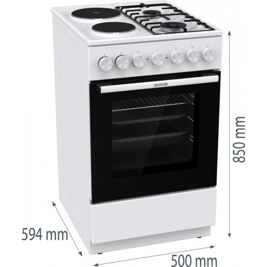 Gorenje GK5B42WF Готварска печка