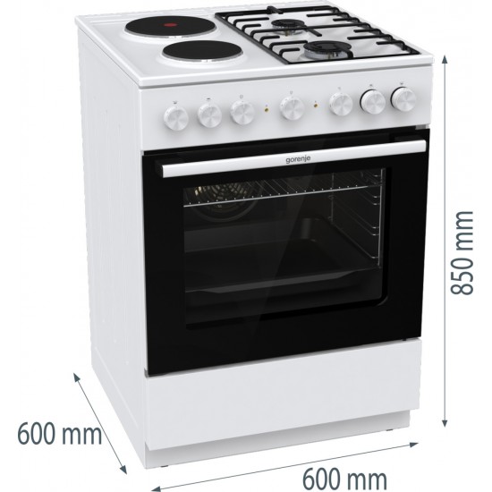 Gorenje GK6B41WF Готварска печка