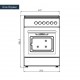 Kumtel LF60-SF40F Готварска печка