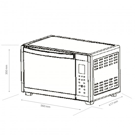 Samus CSD-45BRC2 Готварска печка