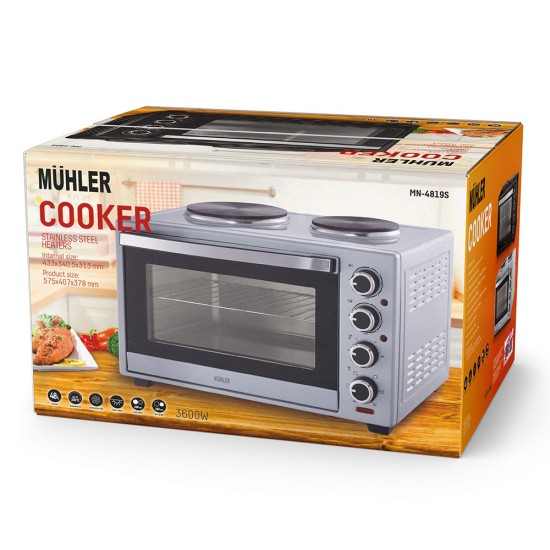 Muhler MN-4819S Готварска печка