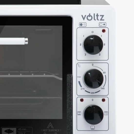 Voltz V51441BK50LC White Готварска печка
