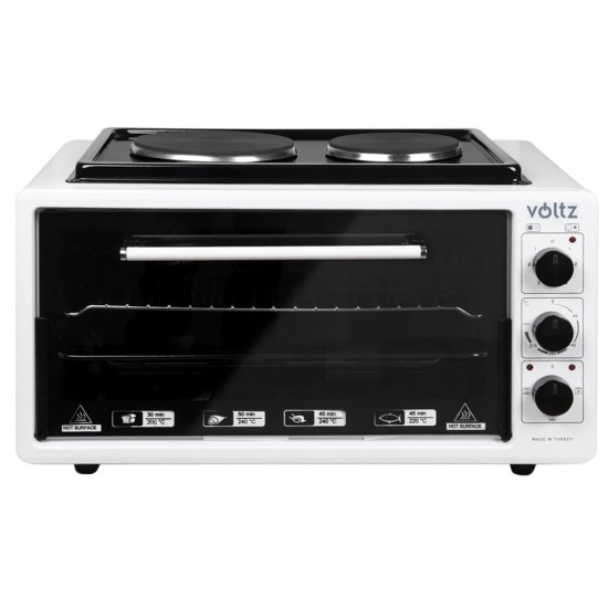 Voltz V51441BK50LC White Готварска печка