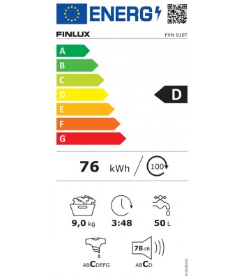 Finlux FXN 910T Пералня