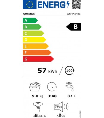 Gorenje WNHPI94BS Пералня