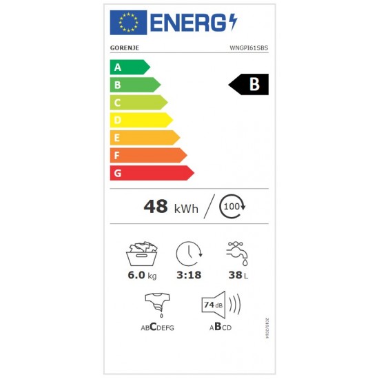 Gorenje WNGPI61SBS Пералня