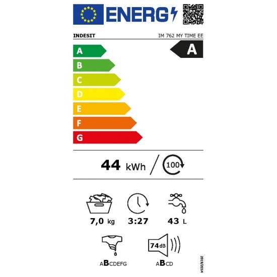 Indesit IM 762 MY TIME EE Пералня