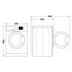 Indesit MTWSA 61053 W EE Пералня