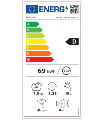 Samsung WW70T4540TE/LE Пералня