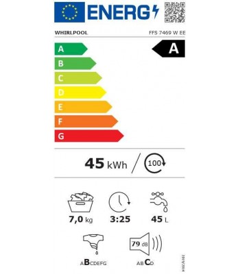 Whirlpool FFS 7469 W EE Пералня