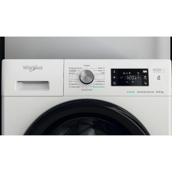 Whirlpool FFWDB 864349 BV EE Пералня със сушилня