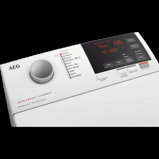 AEG LTN6G271E Пералня с горно зареждане