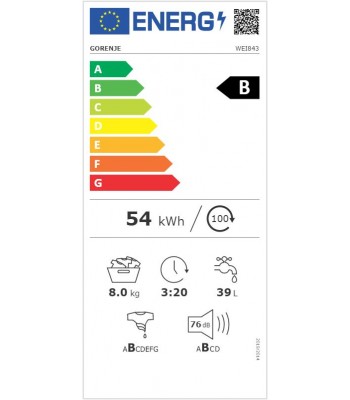 Gorenje WEI 843 Пералня