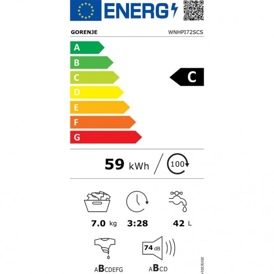 Gorenje WNHPI72SCS Пералня