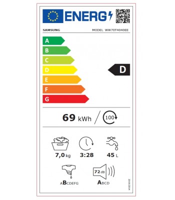 Samsung WW70T4040EE/LE Пералня