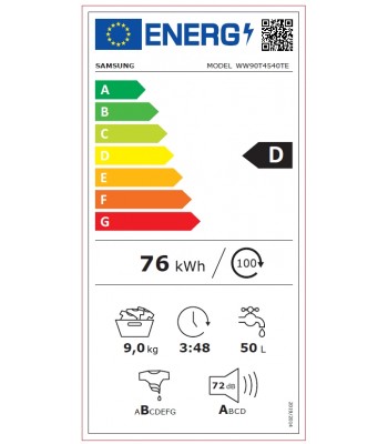Samsung WW90T4540TE/LE Пералня