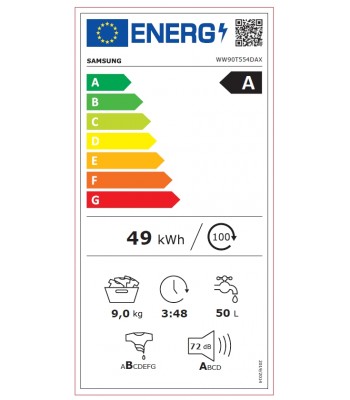 Samsung WW90T554DAX/S7 Пералня